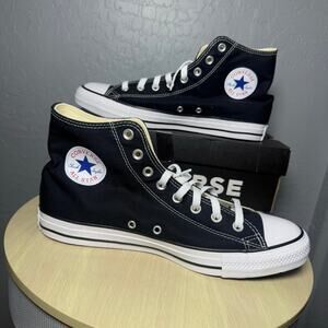 Converse Chuck Taylor All Star Canvas High Tops, Black, US M4.5 US W6.5